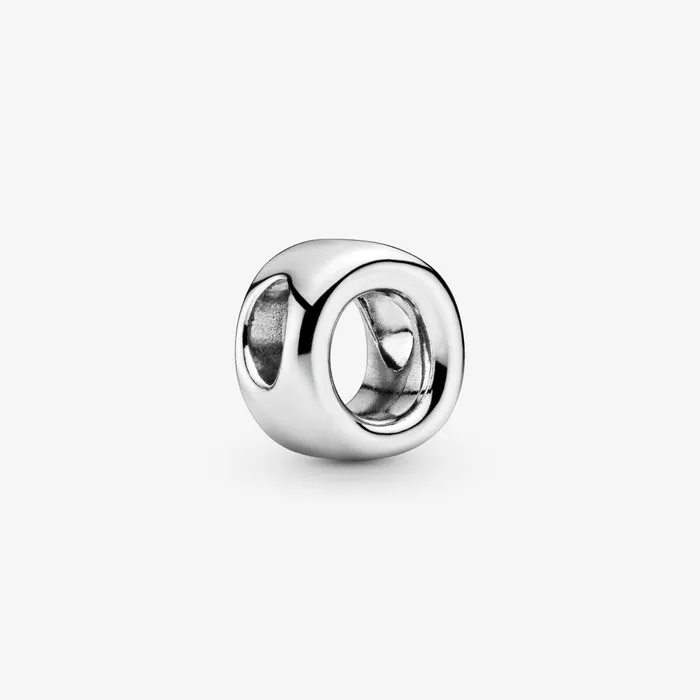 1 Bracelet2 Charms 99 Women Pandora Letter O Alphabet Charm