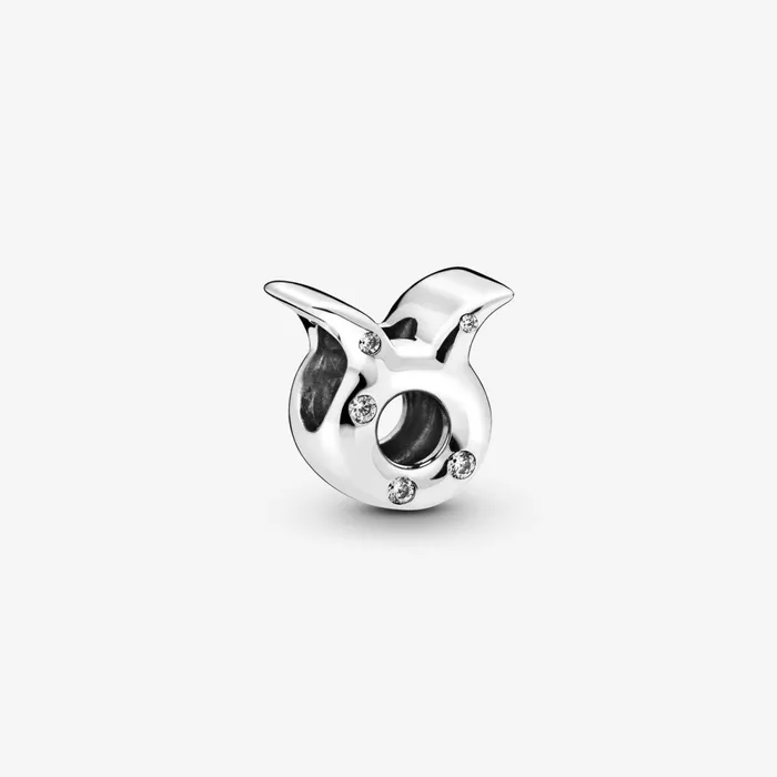1 Bracelet2 Charms 99 Women Pandora Sparkling Taurus Zodiac Charm