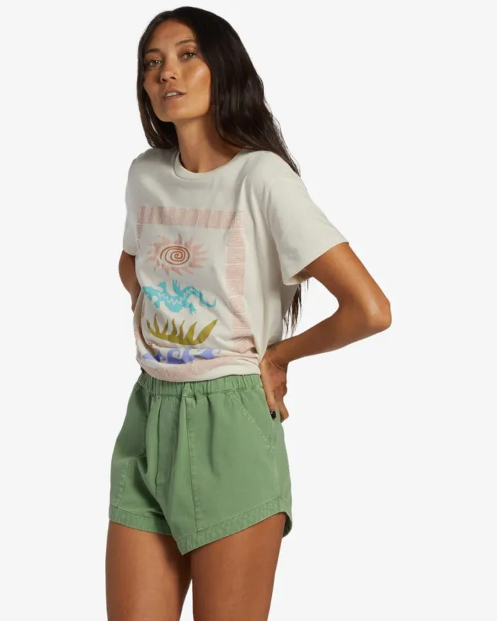 ADiv Safari Shorts Cloud Forest Women Billabong Shorts