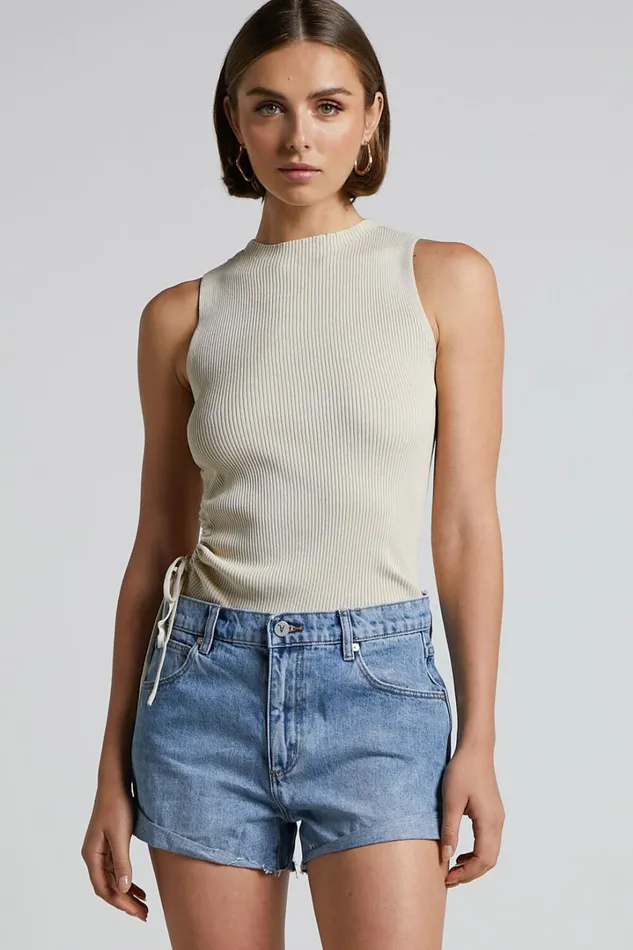 Abrand 8211 A Slouch Shorts In Georgia Women Showpo Denim