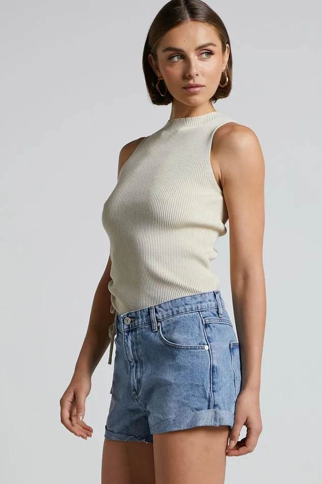 Abrand 8211 A Slouch Shorts In Georgia Women Showpo Denim