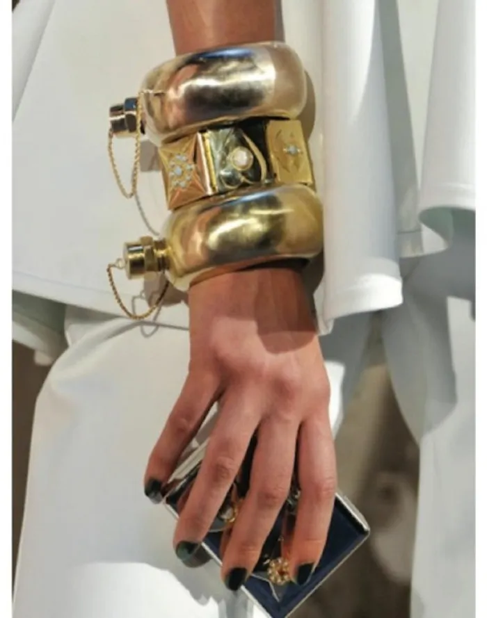 Accessories and Gifts Women Cynthia Rowley Gold Flask Bangle