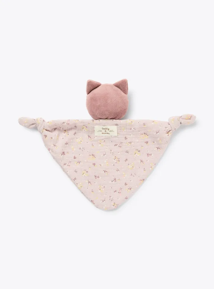 Accessories Baby 036 Il Gufo Chenille And Gauze Comfort Blanket