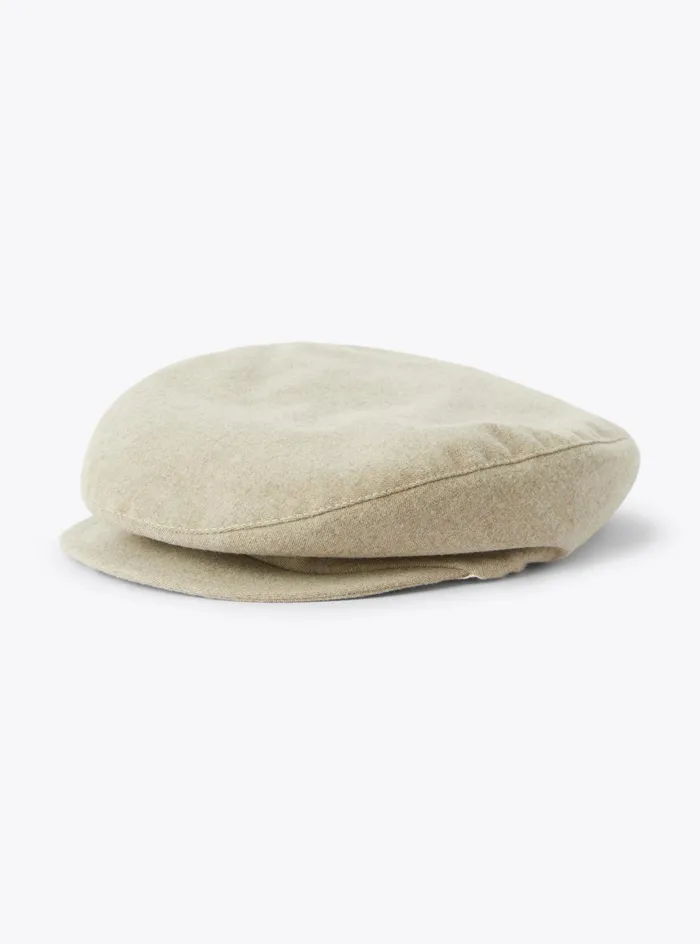 Accessories Baby 036 Il Gufo Newsboy Cap In Technowool