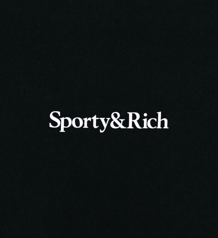 Activewear Women Sporty and Rich Serif Logo Flared Legging 8211 BlackWhite