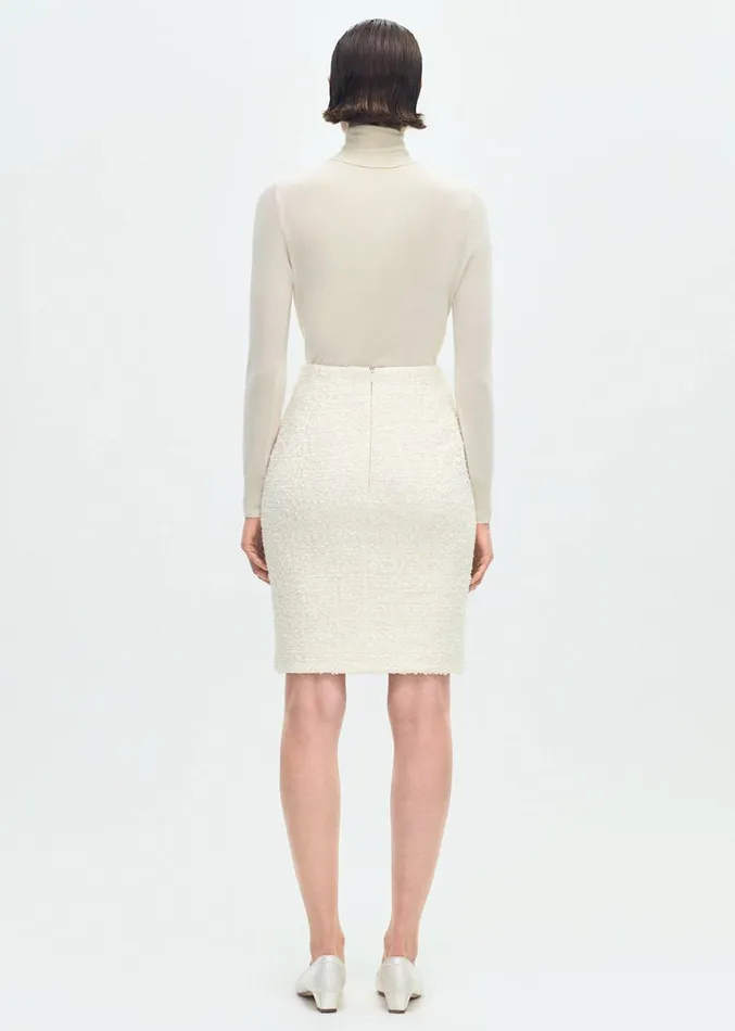 Adam Lippes Blair Skirt Ivory Womens Skirts