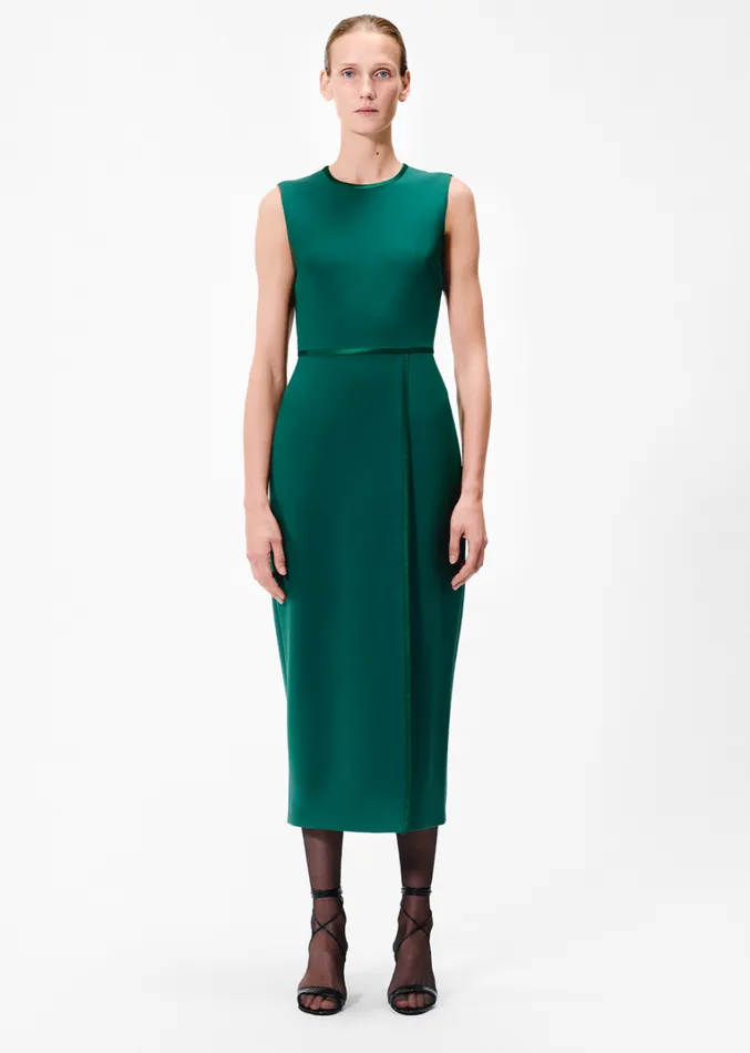Adam Lippes Nello Dress Pine Womens Dresses