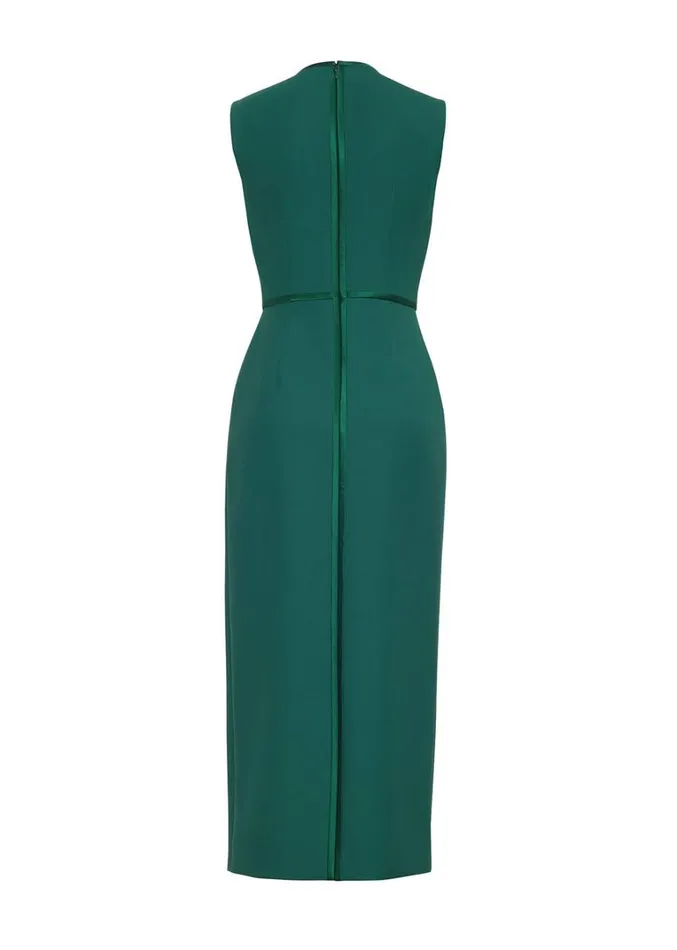 Adam Lippes Nello Dress Pine Womens Dresses