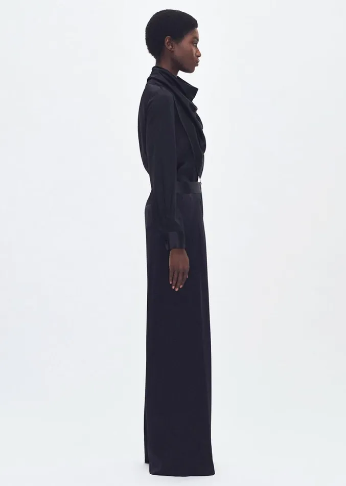 Adam Lippes Nils Pant Black Womens Pants