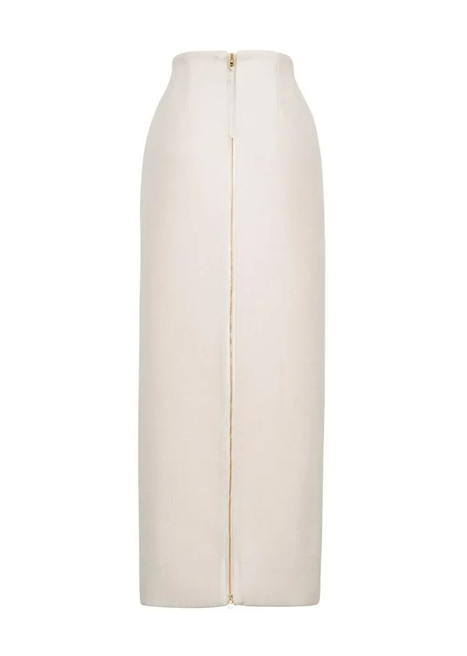 Adam Lippes Perry Skirt Ivory Womens Skirts