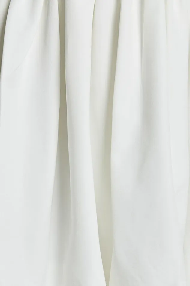 Alesia Mini Dress 8211 Strapless Bubble Hem Mini Dress In White Women Showpo Dresses