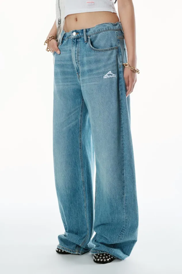 Alexander Wang Denim Regen 5Pocket Denim Track Pant 8211 Women