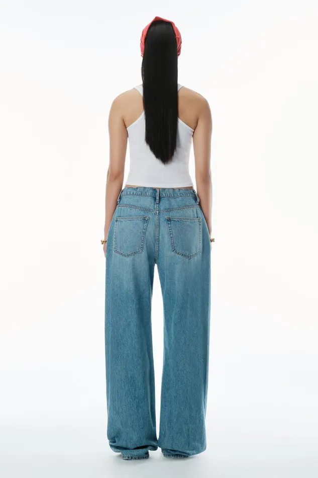 Alexander Wang Denim Regen 5Pocket Denim Track Pant 8211 Women