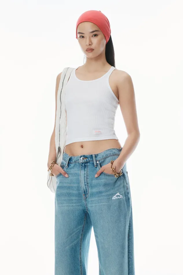 Alexander Wang Denim Regen 5Pocket Denim Track Pant 8211 Women