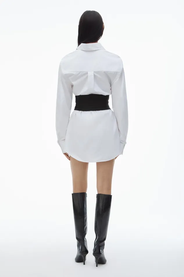 Alexander Wang Dresses Deconstructed Mini Shirtdress 8211 Women