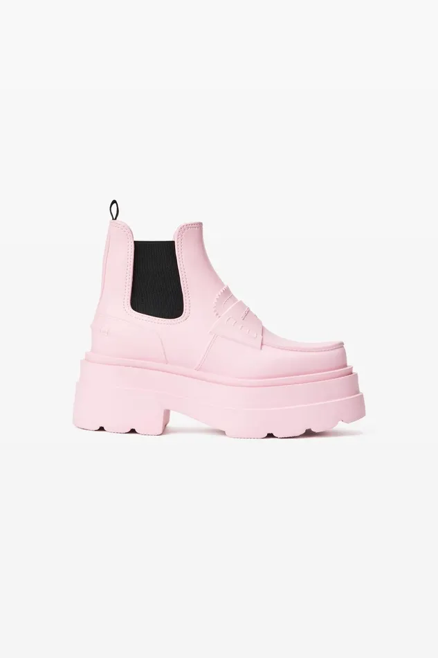 Alexander Wang Shoes Carter 75mm Ankle Platform Boot In Rubber 8211 Women