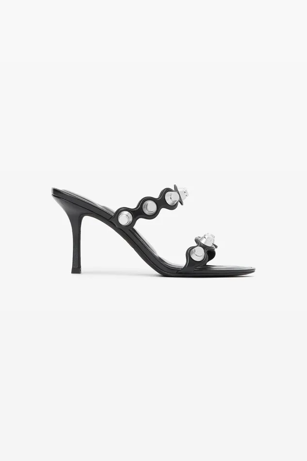 Alexander Wang Shoes Riot 85mm Lambskin Leather Sandal 8211 Women