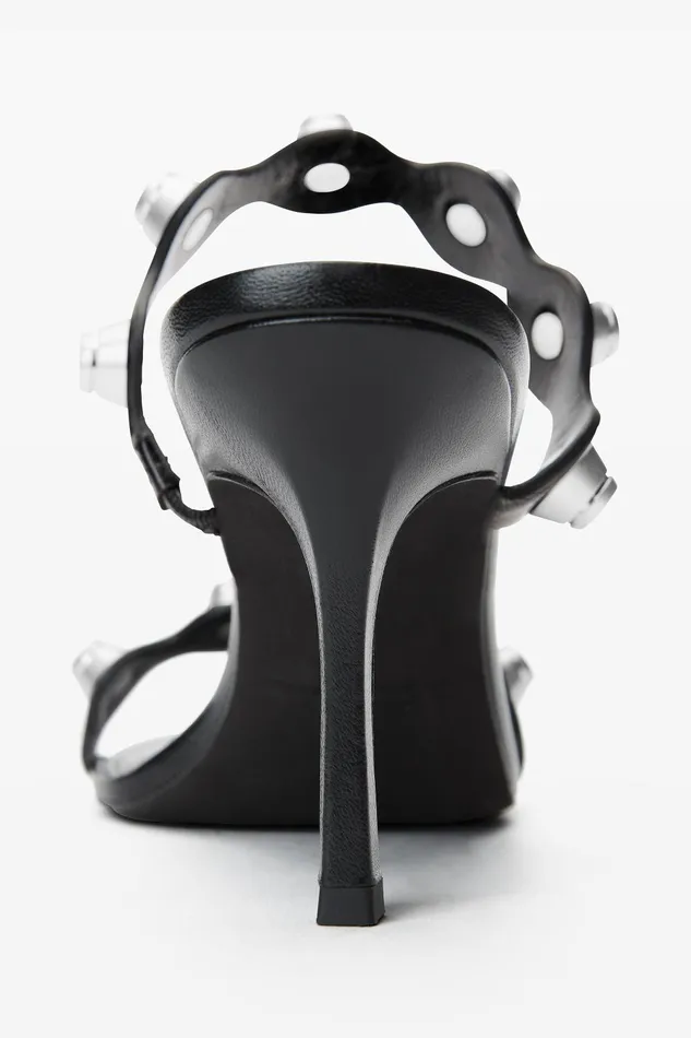 Alexander Wang Shoes Riot 85mm Lambskin Leather Sandal 8211 Women