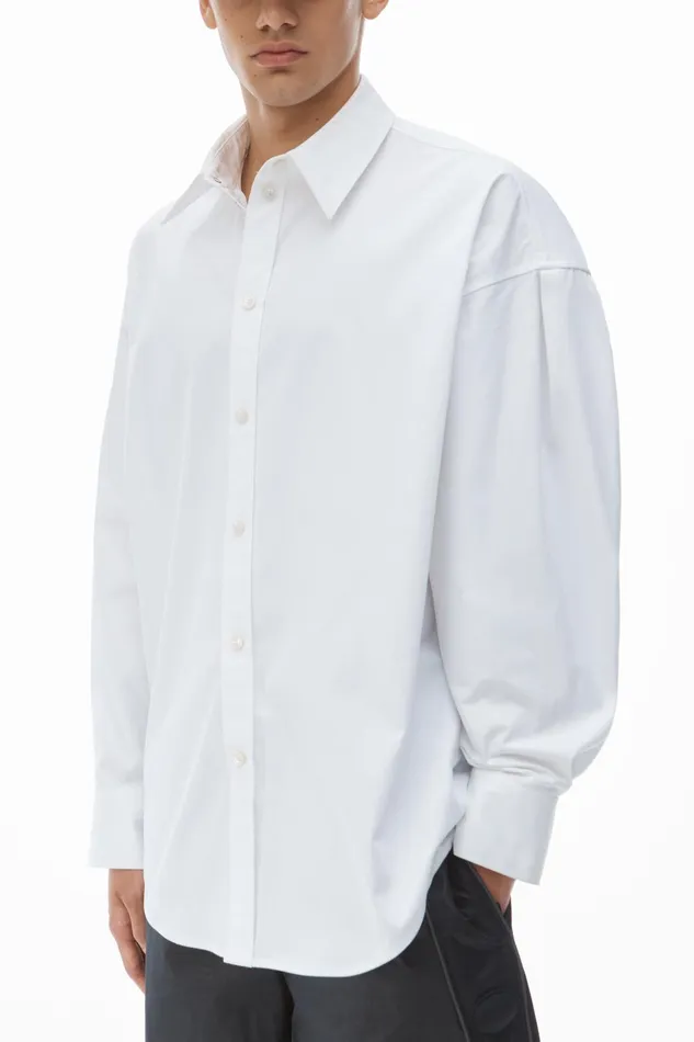 Alexander Wang Tops Classic ButtonUp Shirt In Cotton 8211 Men