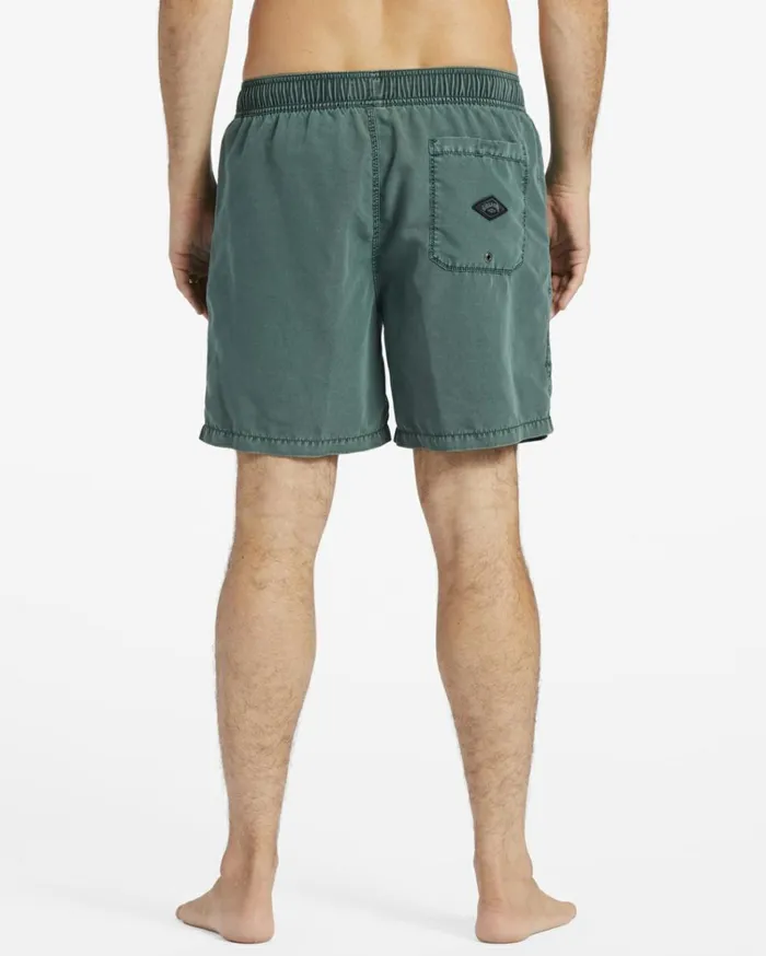 All Day Layback 17034 Boardshorts Cypress Men Billabong Elastic Waist Boardshorts