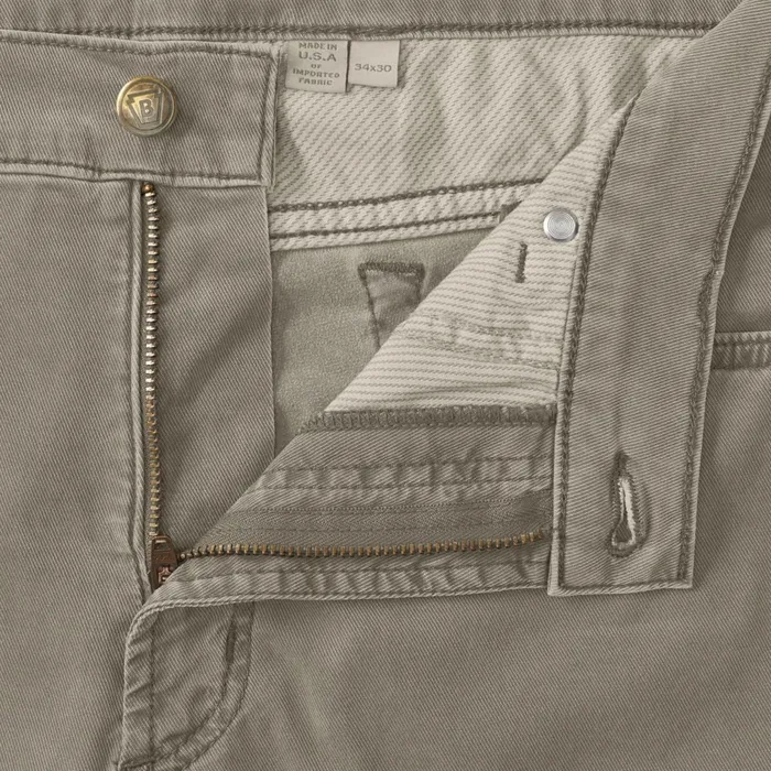 Allen Edmonds 5 Pocket Straight Fit Pants Khaki Men Jeans Pants and Shorts