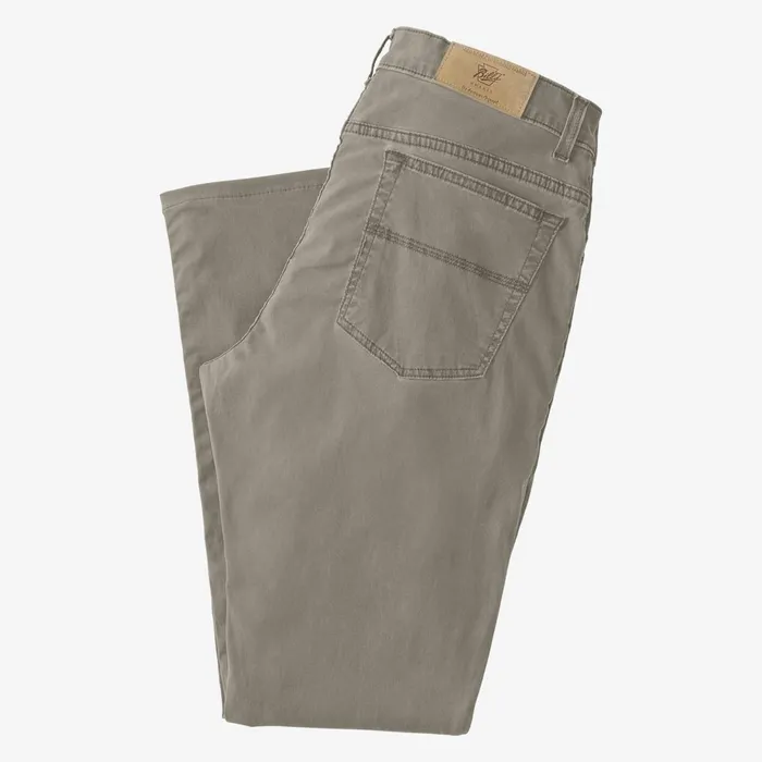 Allen Edmonds 5 Pocket Straight Fit Pants Khaki Men Jeans Pants and Shorts