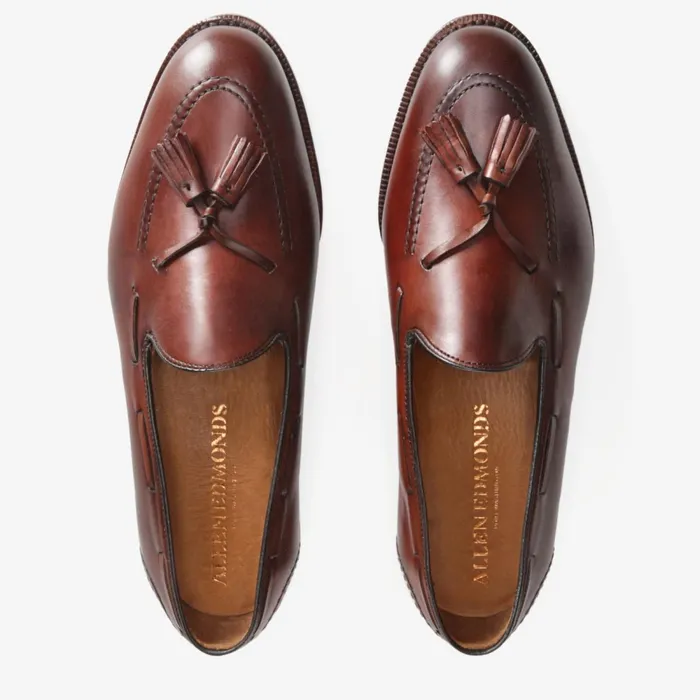 Allen Edmonds Acheson Tassel Dress Loafer Dark Chili Men Made In The Usa