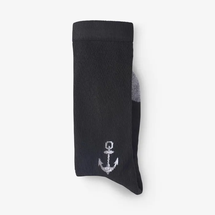 Allen Edmonds Anchor Soft Touch PolyTencel Dress Socks Black Men Socks