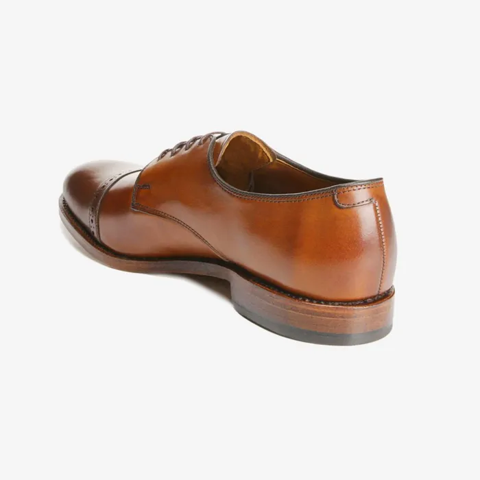 Allen Edmonds Boulevard Cap Toe Dress Shoe Walnut Men Made In The Usa