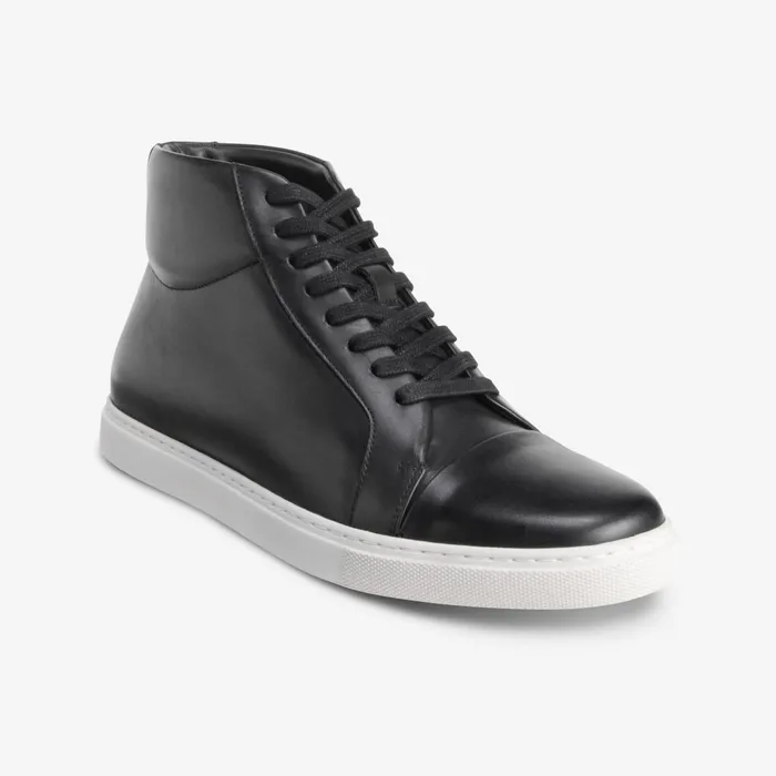 Allen Edmonds Cooper High Top Sneaker Black Men Casual Boots