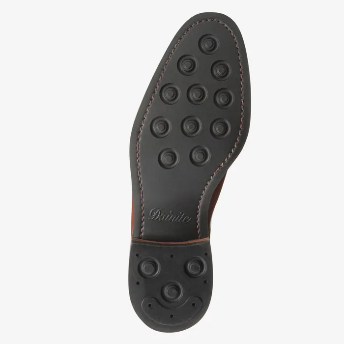 Allen Edmonds Cornwallis Dress Oxford With Dainite Rubber Sole Dark Chili Men Made In The Usa