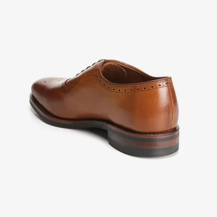 Allen Edmonds Cornwallis Dress Oxford With Dainite Rubber Sole Walnut Men Made In The Usa