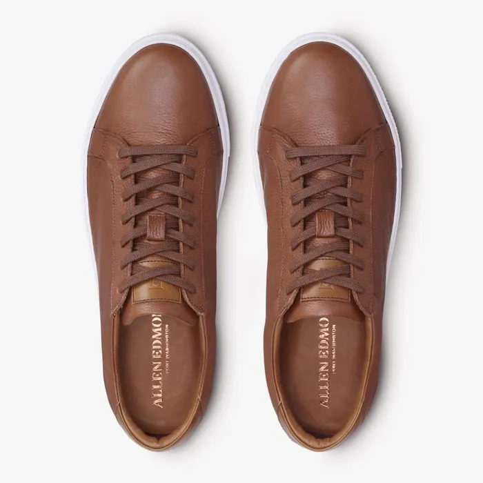 Allen Edmonds Courtside Sneaker Walnut Men Wide Width Shoes