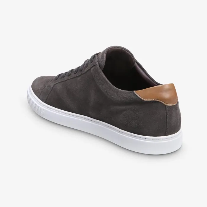 Allen Edmonds Courtside Suede Sneaker Grey Men Wide Width Shoes