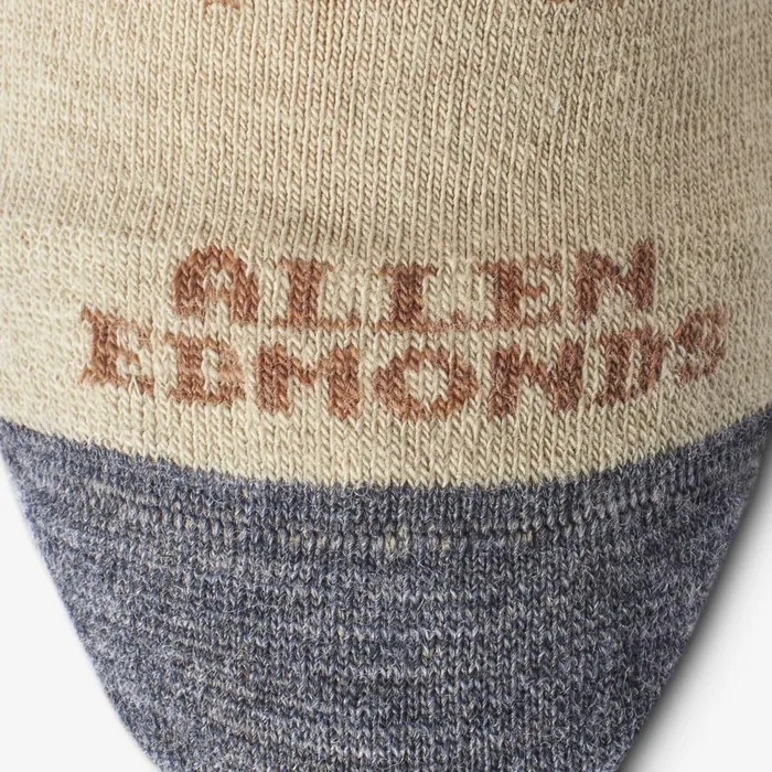 Allen Edmonds Dog Pattern Merino Cool Dress Socks Khaki Men Socks