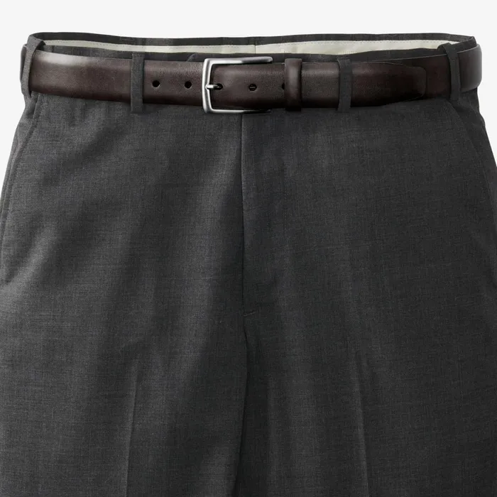 Allen Edmonds Glass Avenue Belt Carbon Grey Men Dress Belts