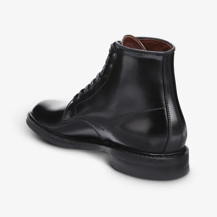 Allen Edmonds Higgins Mill Boot With Shell Cordovan Leather Black Men Made In The Usa