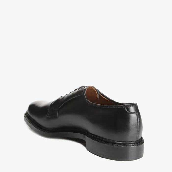 Allen Edmonds Leeds Dress Plaintoe Blucher Shoe Black Men Wide Width Shoes