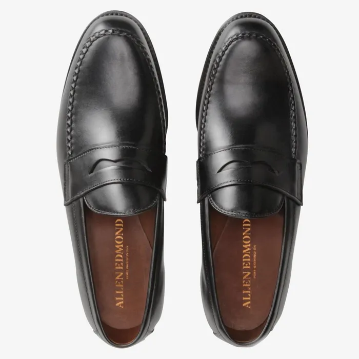 Allen Edmonds Mcgraw Slipon Penny Loafer Black Men Made In The Usa