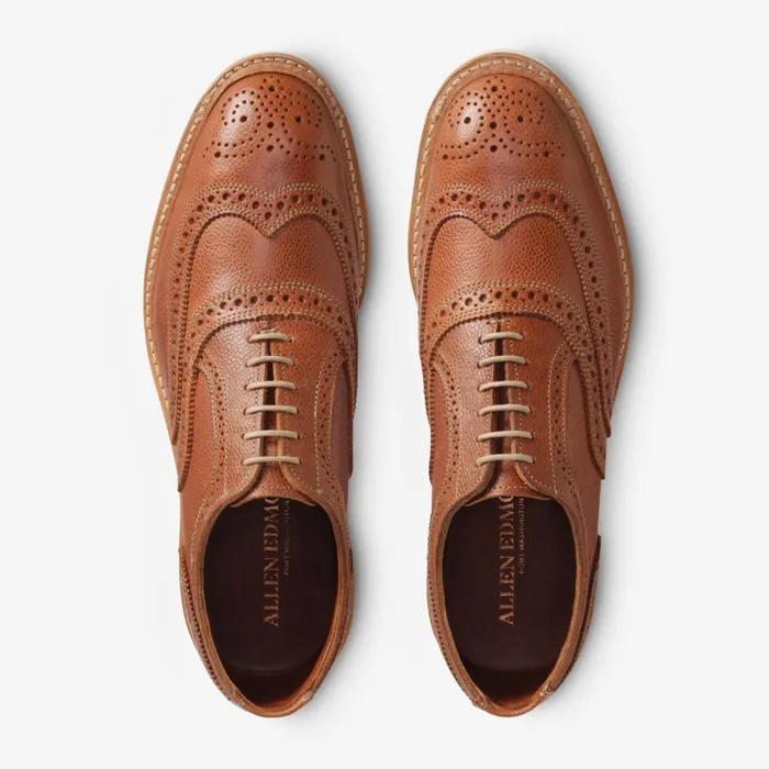 Allen Edmonds Neumok 20 Wingtip Oxford Tan Men Oxfords and Derbys
