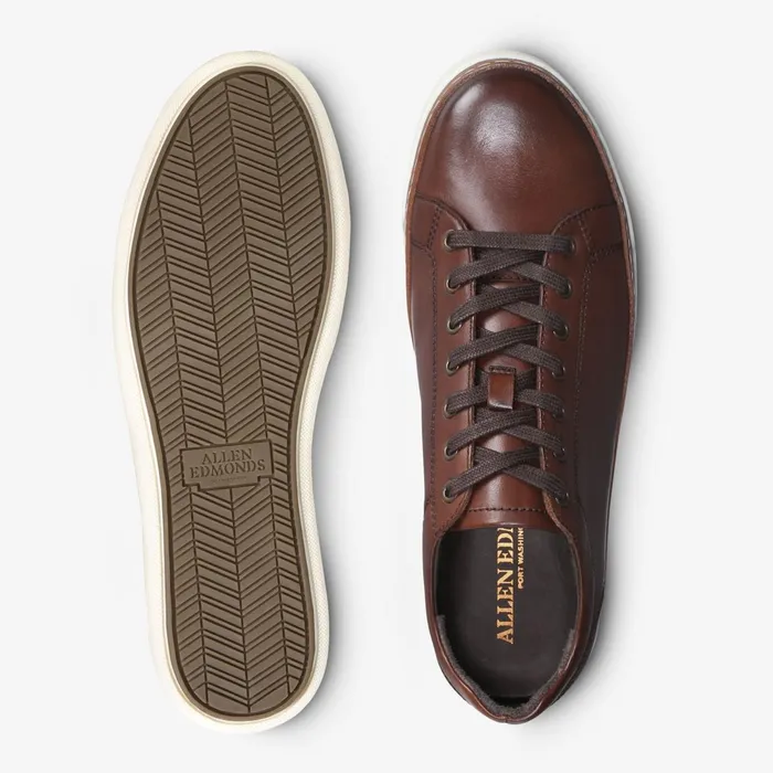 Allen Edmonds Porter Derby Sneaker Chili Men Wide Width Shoes