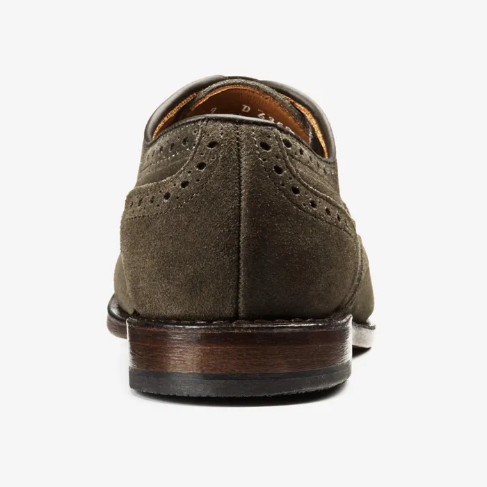 Allen Edmonds Shane Slate Suede Wingtip Slate Men Oxfords and Derbys