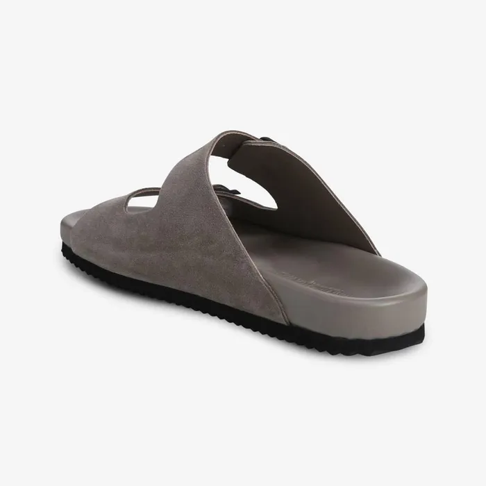 Allen Edmonds Sparrow Suede Sandals Grey Suede Men Sandals