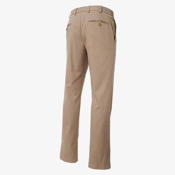 Allen Edmonds Straight Fit Travel Twill Pants Khaki Men Jeans Pants and Shorts