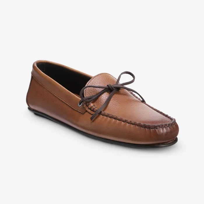 Allen Edmonds Super Sport Camp Moc Tan Men Boat Shoes and Driving Mocs