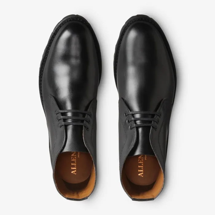 Allen Edmonds Tate Chukka Boot Black Men Chukka Boots