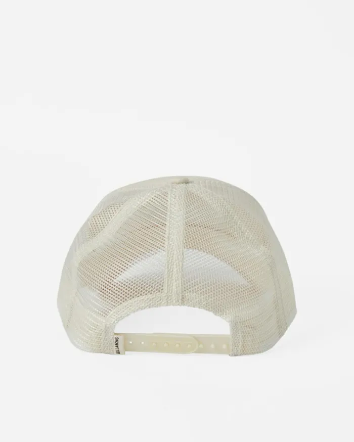 Aloha Forever Trucker Hat White Cap Women Billabong Hats and Beanies