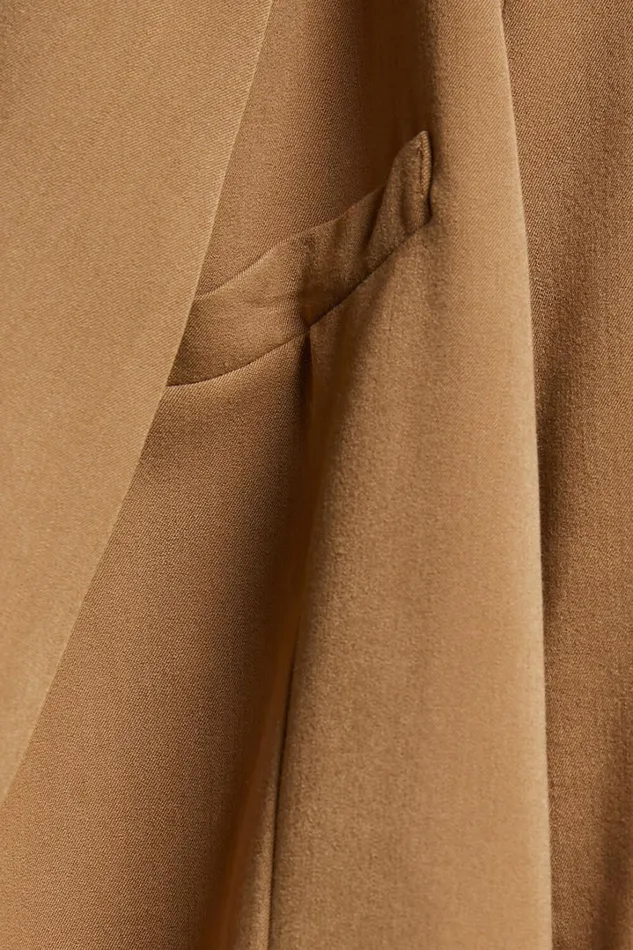 Amalea Blazer 8211 Oversized Boyfriend Blazer In Mocha Women Showpo Blazers