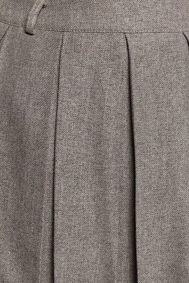 Andie Mini Skirt 8211 Tailored Pleated Mini Skirt In Grey Women Showpo Skirts