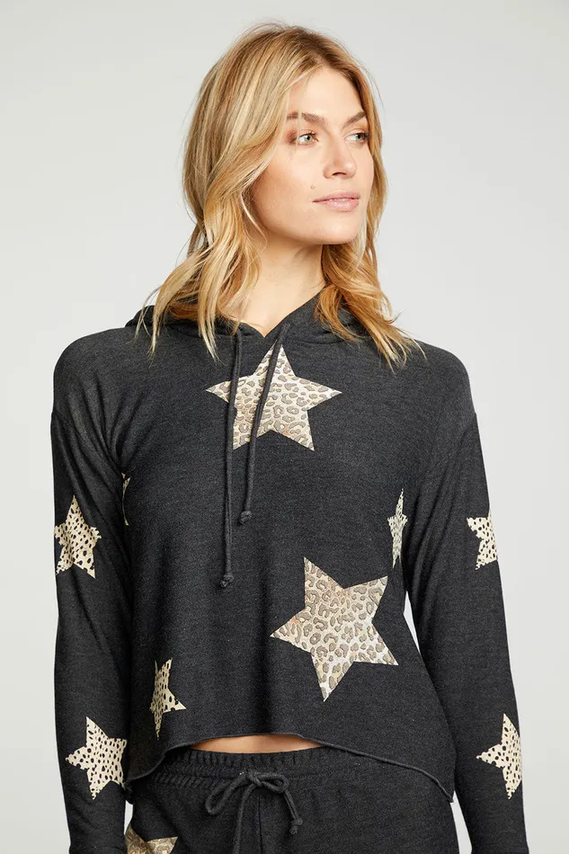 Animal Star Hoodie Womens Outerwear Chaser Brand